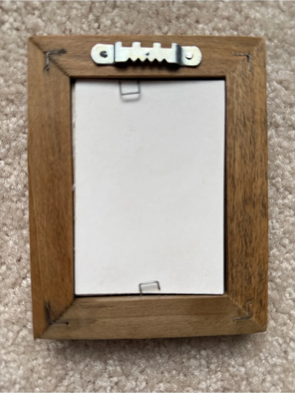 Wilma B Vincent LE Rustic Americana Print Wood Frame Wall Small Art